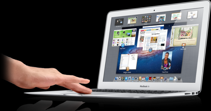 Macbook Air running Mac OS X Lion