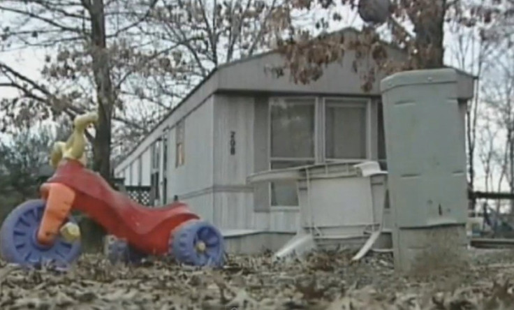 The home of the five-year-old Virginia boy who is in police custody after allegedly stabbing three people (AP/YouTube)