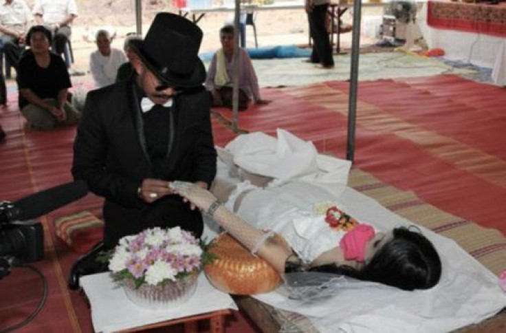 Man marries dead girlfriend