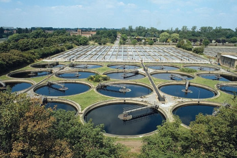 Thames Water sewage treatment facility