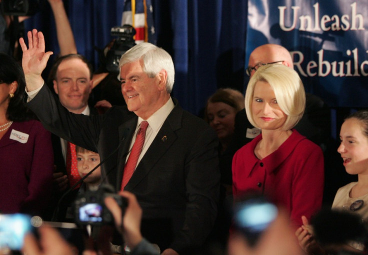 Republican U.S. presidential candidate Newt Gingrich