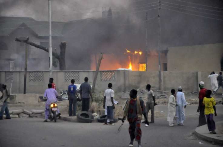 blast in Nigeria's northern city of Kano January 20, 2012.