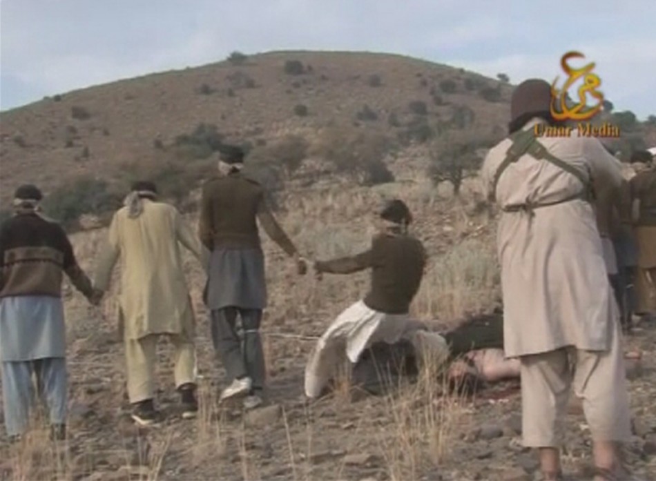 Still Images of Video Released by Pakistan Taliban