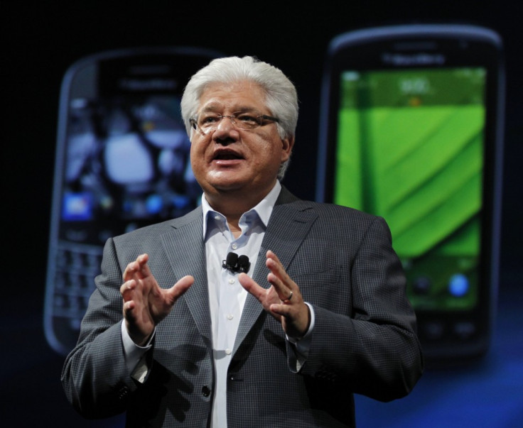 BlackBerry CEO Mike Lazaridis