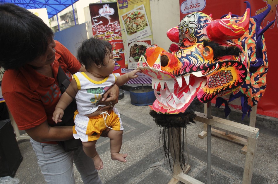 Chinese New Year 2012 Year of the Dragon Sparks Baby Boom