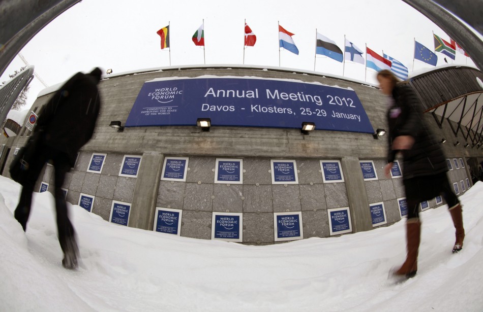 Davos World Economic Forum at the congress centre