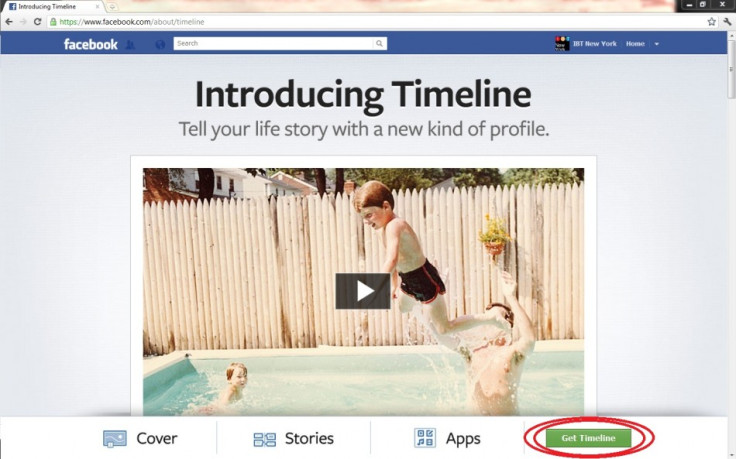 Press "Get Timeline"