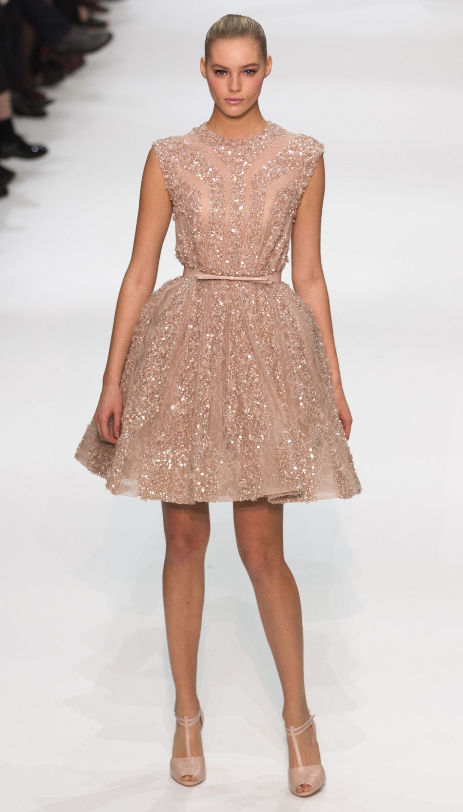 Paris Fashion Week: Elie Saab Delivers Creamy Pastel Fantasy [SLIDESHOW ...