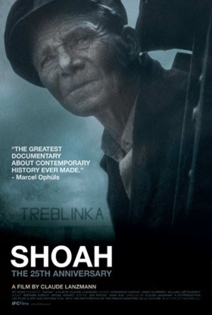 Poster of the film Shoah by Claude Lanzmann