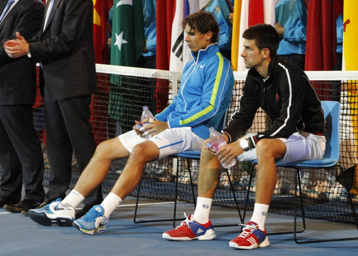 Rafael Nadal and Novak Djokovic