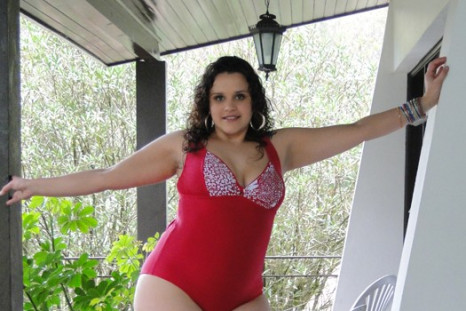 A model wears a swimsuit from the  Lehona plus-size collection