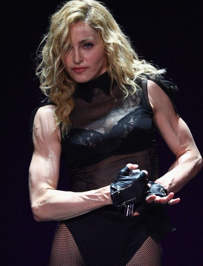 Piers Morgan labelled Madonna ‘grotesque’ during an appearance on The View (frontside)