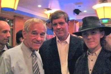 Ron Paul with neo-Nazi leader Don Black