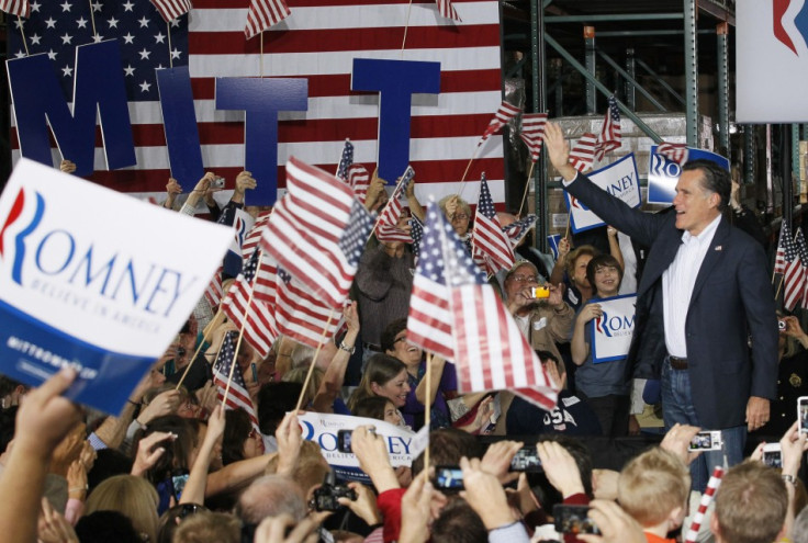 Mitt Romney campaigns Las Vegas