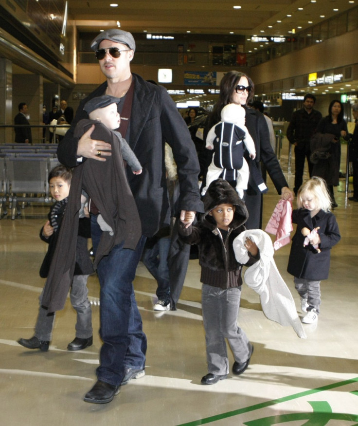 &#039;Brangelina&#039; with their children