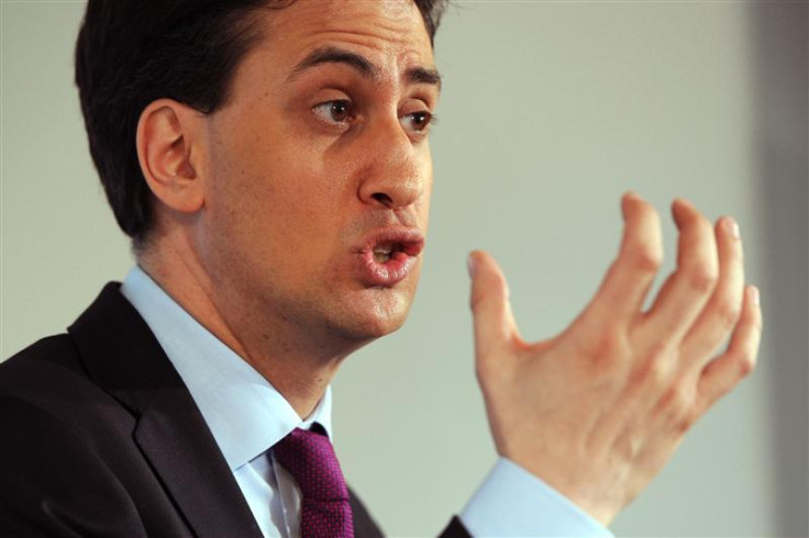 Labour Party leader Ed Miliband