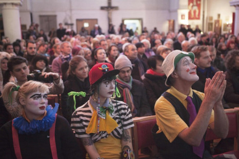 Clowns Gather for Grimaldi Memorial Service