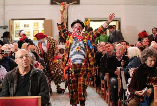 Clowns Gather for Grimaldi Memorial Service