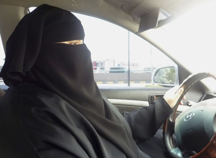 Woman driving in Saudi Arabia