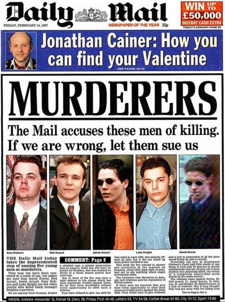 Daily Mail Murderers