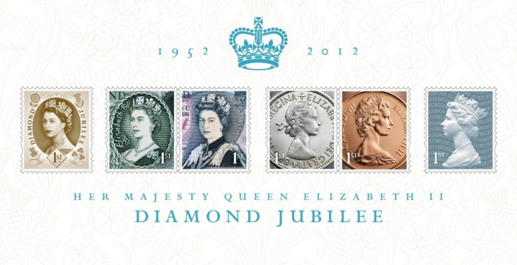 Royal Mail issues collection of stamps to commemorate Queen's Diamond Jubilee