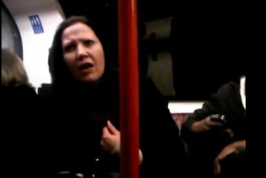 Jacqueline Woodhouse in her foul-mouthed tirade on London Underground's Central line