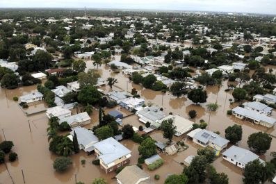 Floodwaters in Australia