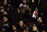 Anti-government protesters in Bahrain