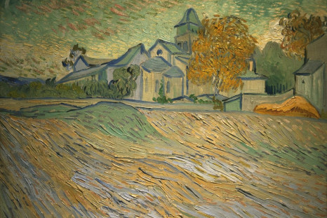 Vincent Van Gogh's &quot;Vue de de l'asile et de la Chapelle de Saint-Remy