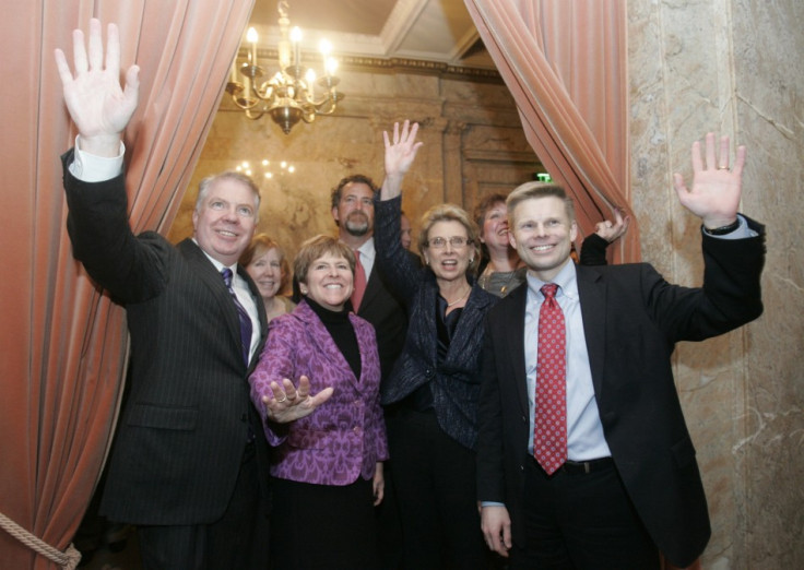 Washington State Senator Murray, Senator Brown, Governor Gregoire and Rep. Pederson