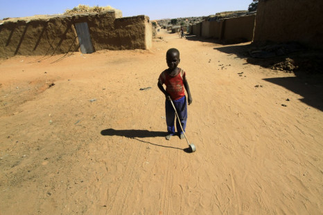 Child refugee in Sudan