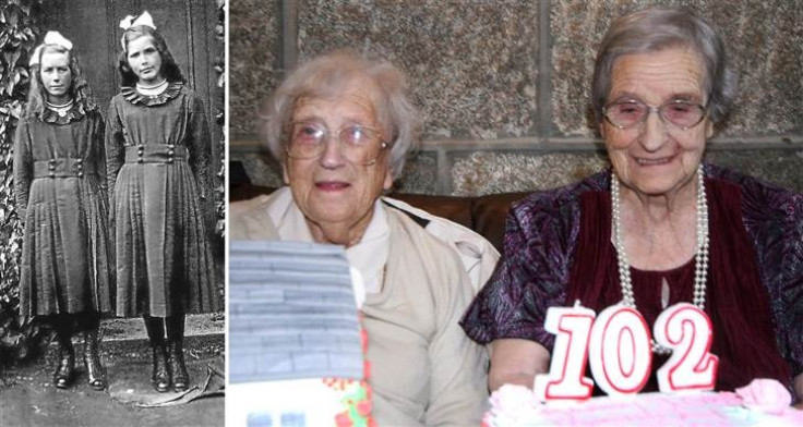 World's oldest living twins