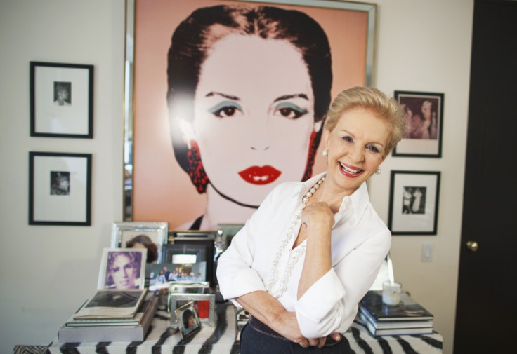 Fashion designer Carolina Herrera