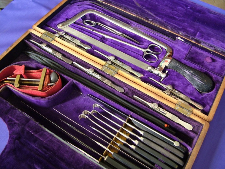 Surgical tool kit owned by SS commander Anton Burger