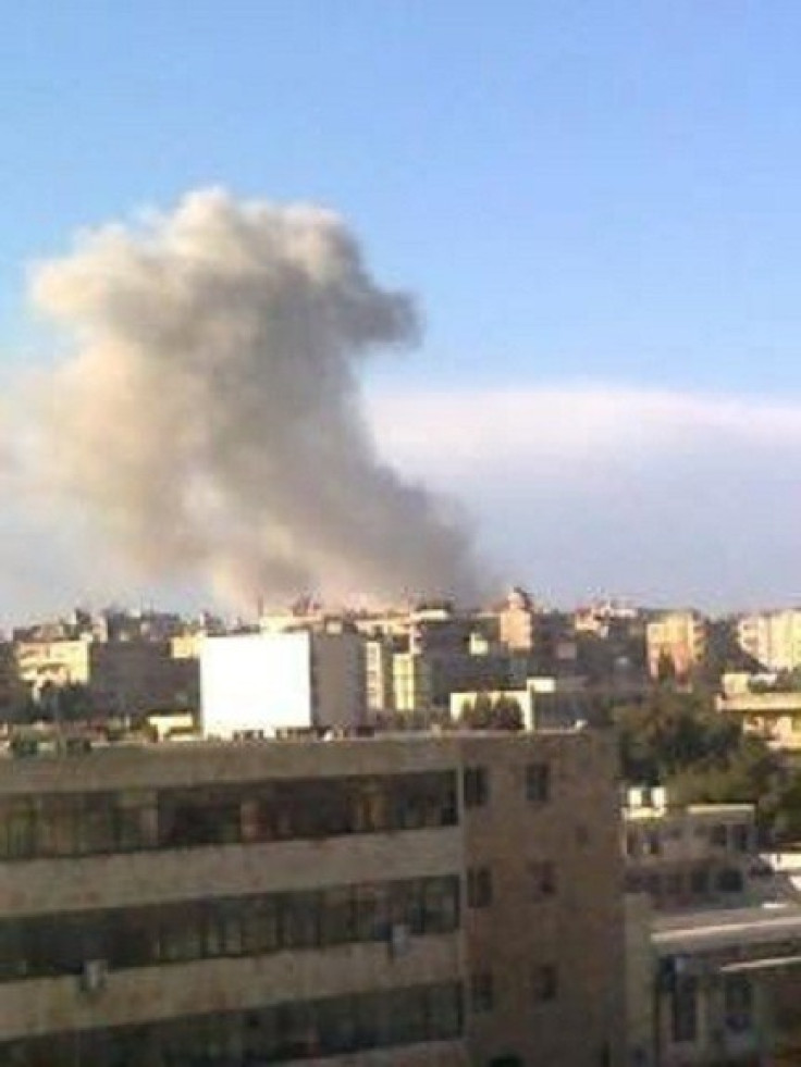 Blast in Aleppo