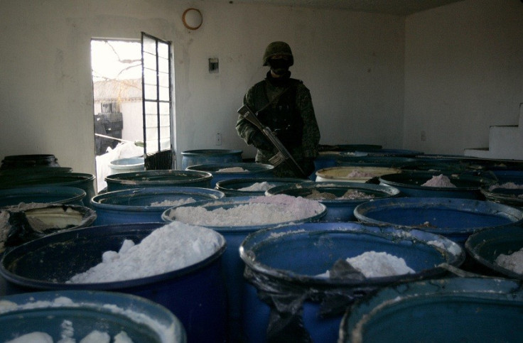 Mexican troops found 15 tonnes of methamphetamine