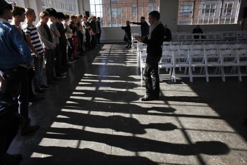 Behind the Scenes at New York Fashion Week 2012