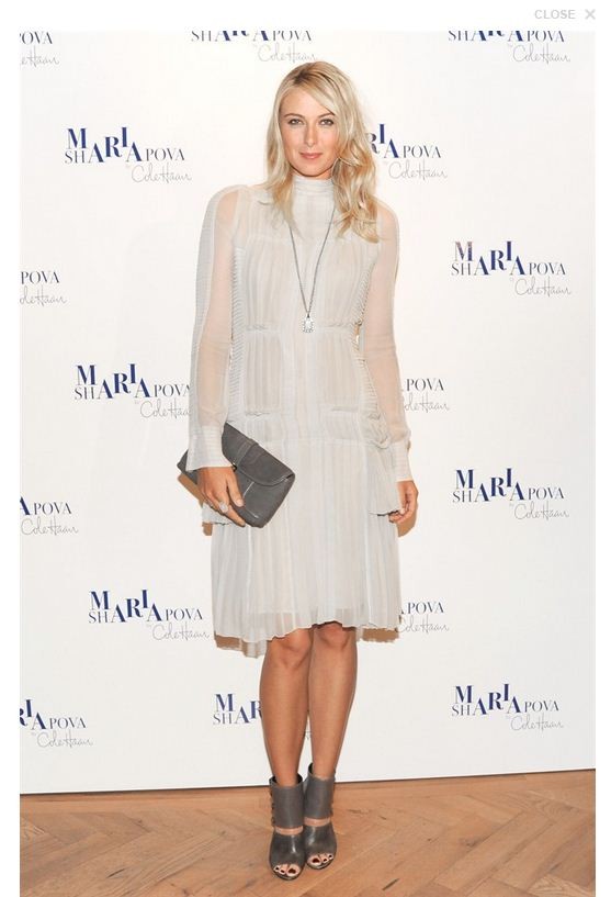 Maria Sharapova  Cole Haan Fall Collection Launch Event