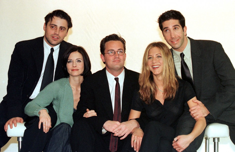 The cast of the American TV sitcom quotFriendsquot