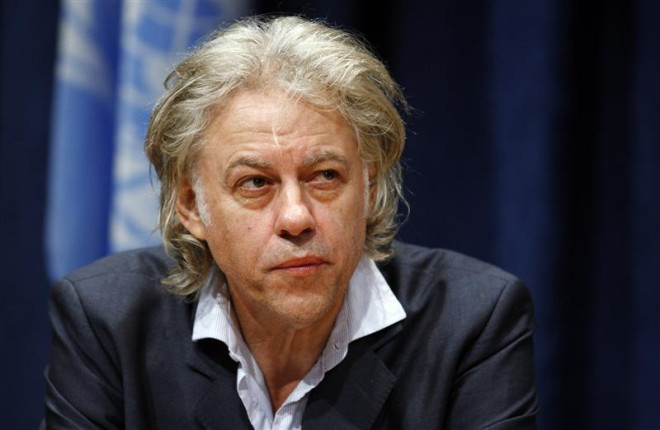 Singer and political activist Geldof attends a news conference on the situation in the Horn of Africa, at the U.N. headquarters in New York Singer and political activist Geldof attends a news conference on the situation in the Horn of Africa, at the U.N. headquarters in New York