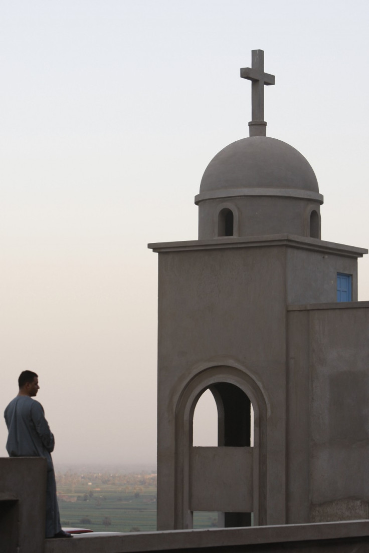 An Egyptian Coptic church Dronka village, outside Assiut, Egypt