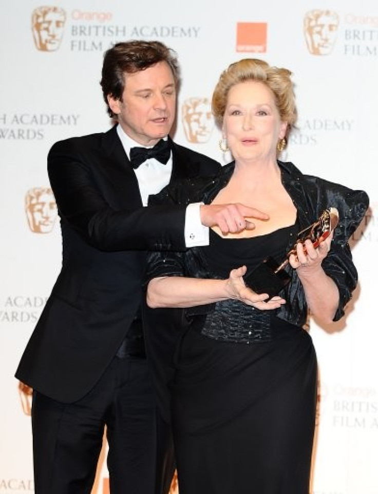 Meryl Streep with Colin Firth