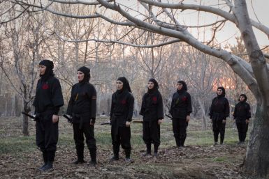 Iran's Female Ninjutsu Warriors: Women Throw Away Hijab to Become Ninja Assassins