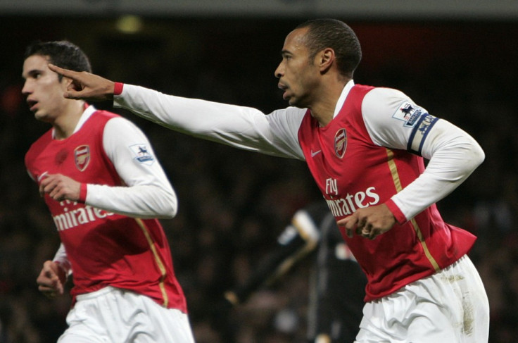 Van Persie and Henry