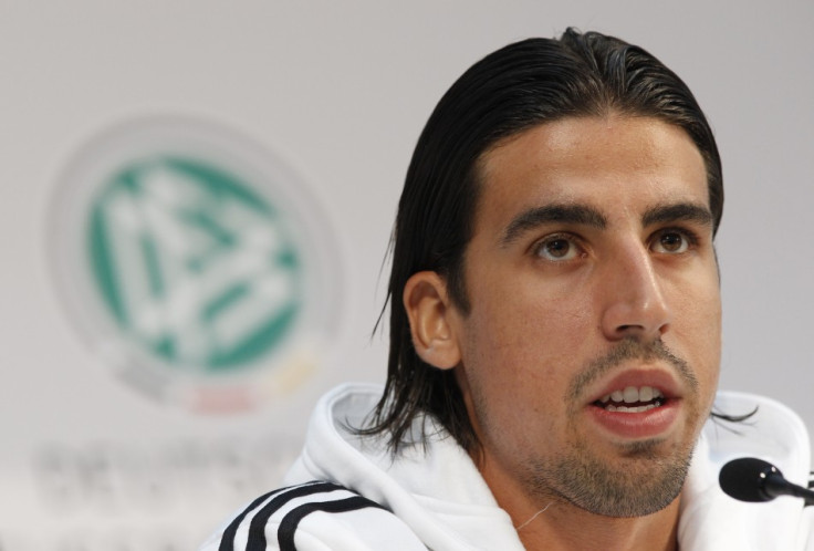 Real Madrid player Sami Khedira