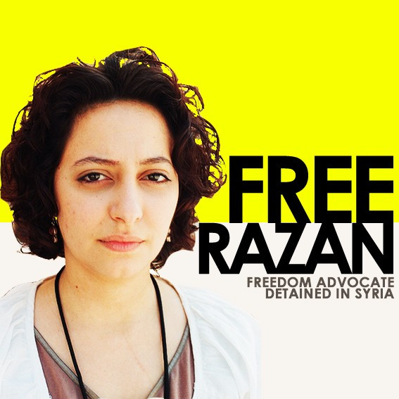 It is the second time Ghazzawi, an outspoken critic of Assad regime, is detained