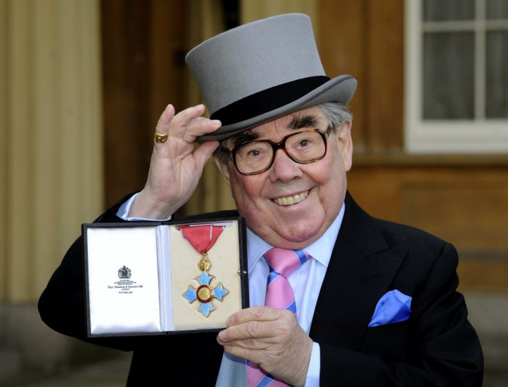 Queen Elizabeth Honours Scottish Comedian Ronnie Corbett with CBE