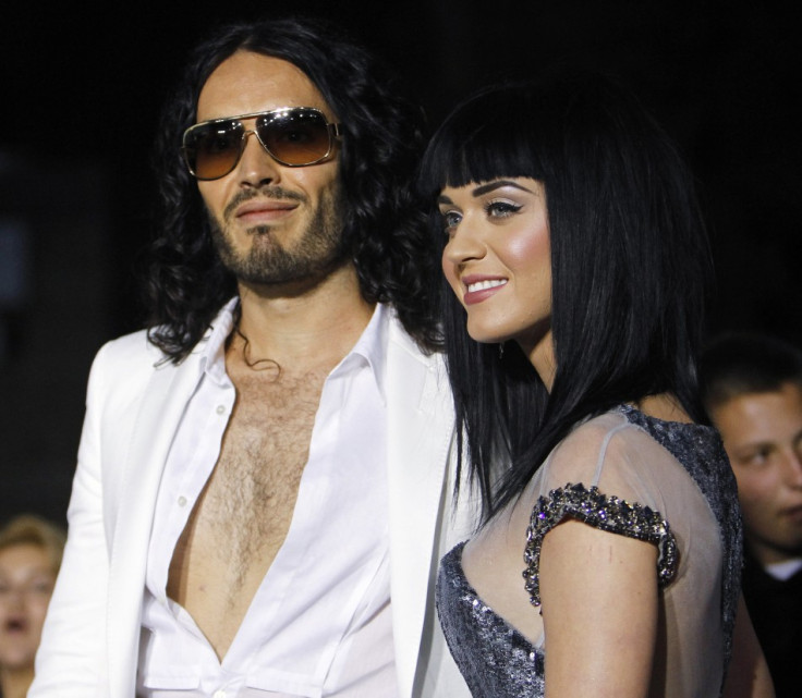 Katy Perry and Russell Brand