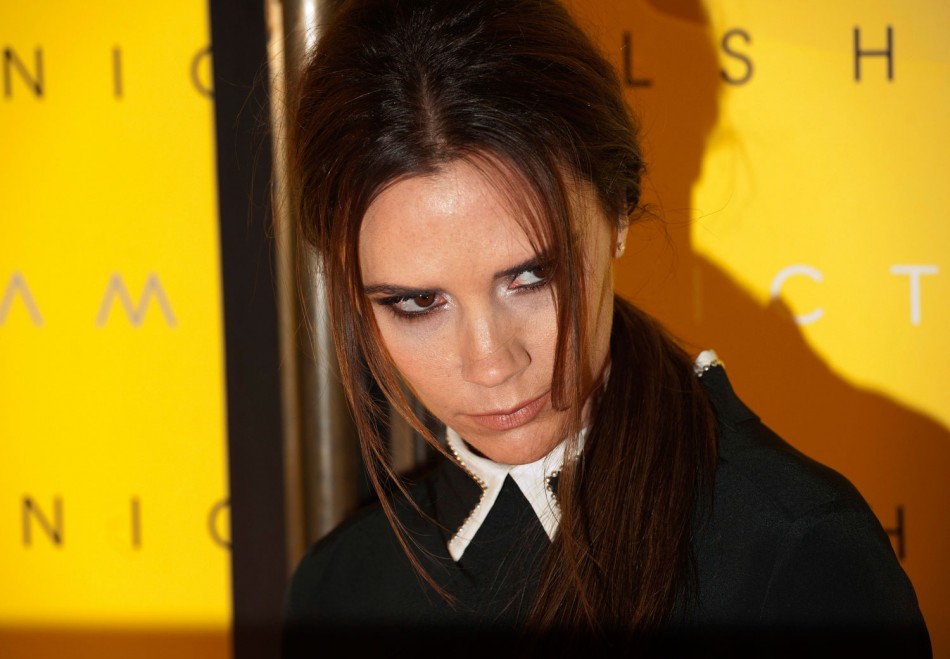 Victoria Beckham Launches New Collection at Harvey Nichols Prior to LFW