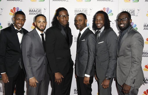Musical group Committed arrive at the 43rd NAACP Image Awards on Friday, Feb. 17, 2012, in Los Angeles